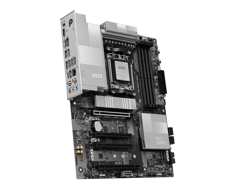 MSI PRO X870-P Silver WiFi AM5 ATX Motherboard - 3