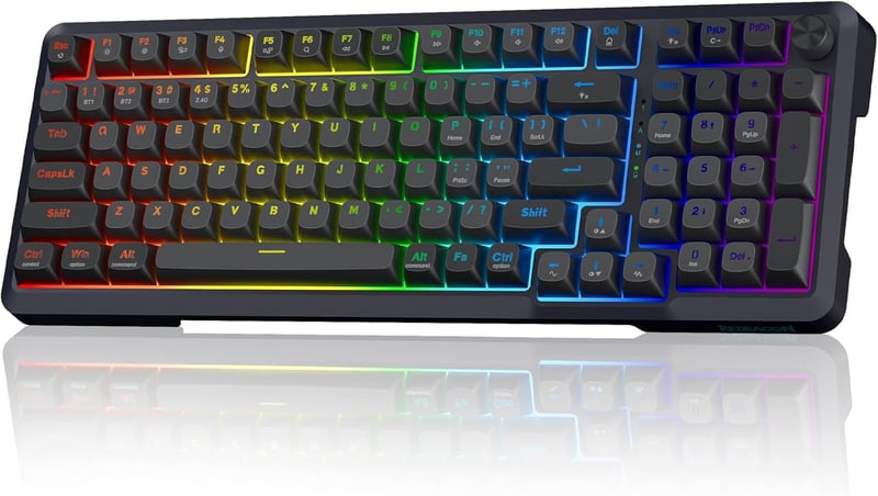 Redragon K688GB-RGB-PRO 96% Mechanical Keyboard Dual-Mode - 1