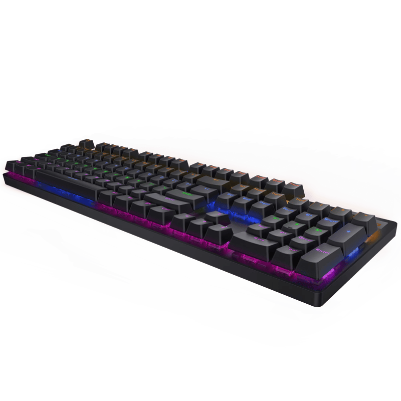 كيبورد Rapoo V500 Pro Full-Size ميكانيكي سلكي RGB - 4