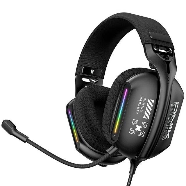 Onikuma X12 Gaming Headset Wired RGB Black - 5