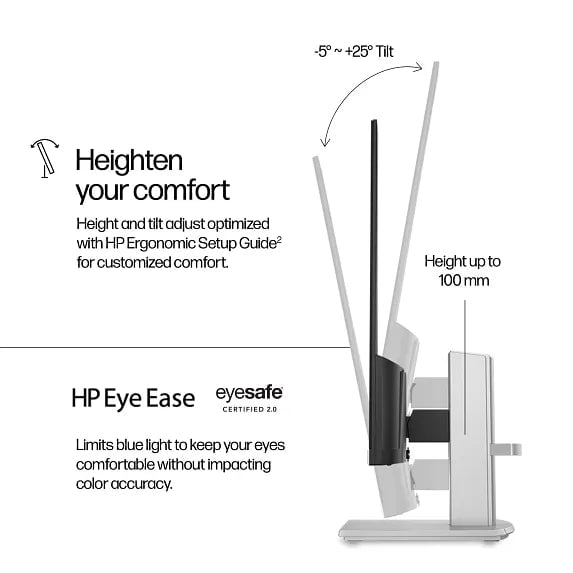 HP Series 5 24″ 1920x1080 100Hz IPS Monitor - 8