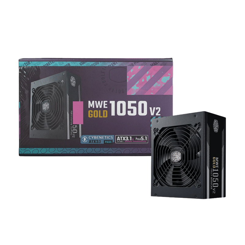 Cooler Master MWE Gold 1050W 80+ Gold Fully Modular PSU - 7