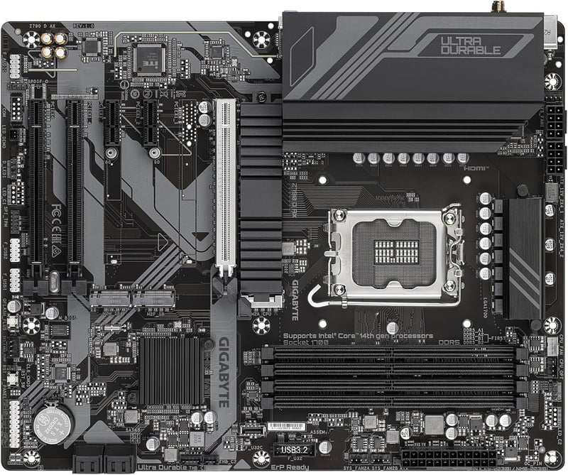 لوحة أم جيجابايت GIGABYTE Z790 D AX بمقبس LGA 1700 ودعم ذاكرة DDR5 بحجم ATX - 5
