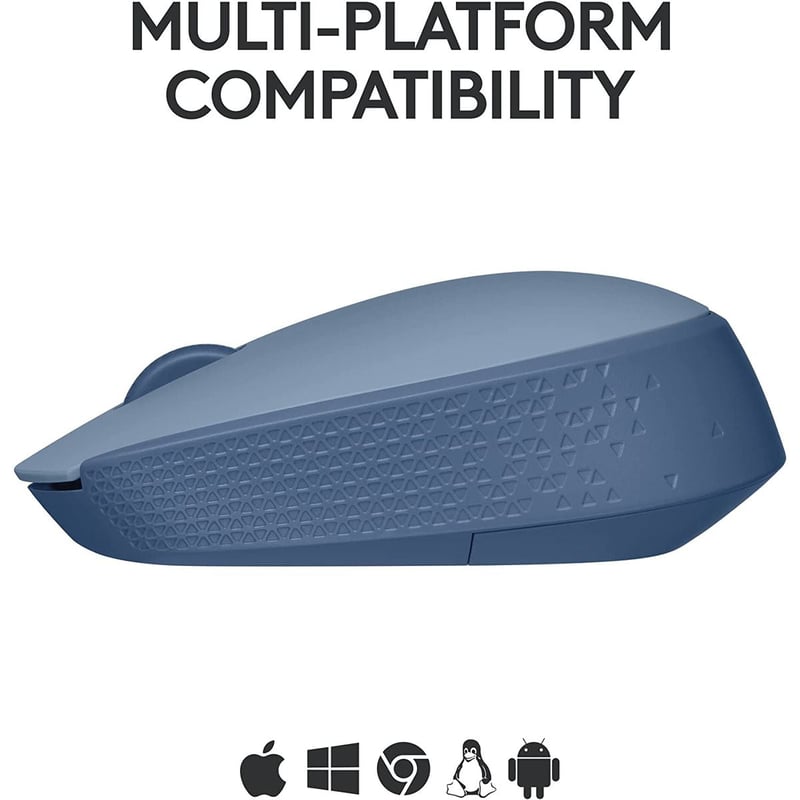 ماوس Logitech M171 1000 DPI لاسلكي أزرق - 5