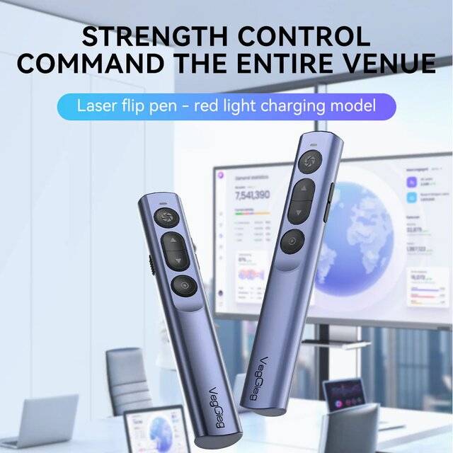 اكسسوار VegGieg V-LP002 جهاز عرض لاسلكي أحمر - 4