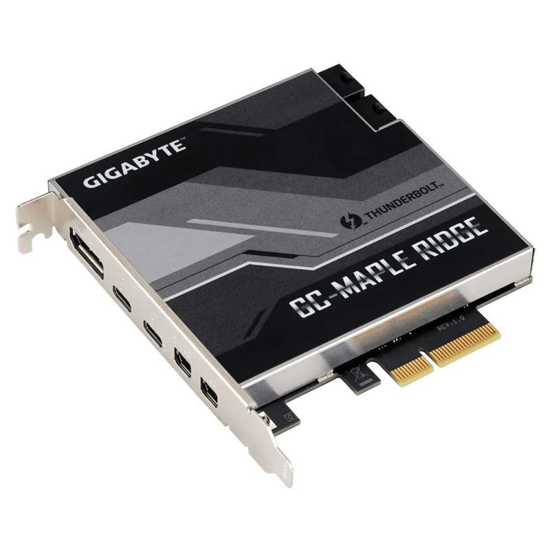 Gigabyte GC-Maple Ridge Thunderbolt 4 PCIe 3.0 x4 Adapter Dual USB-C 40Gb/s - 4