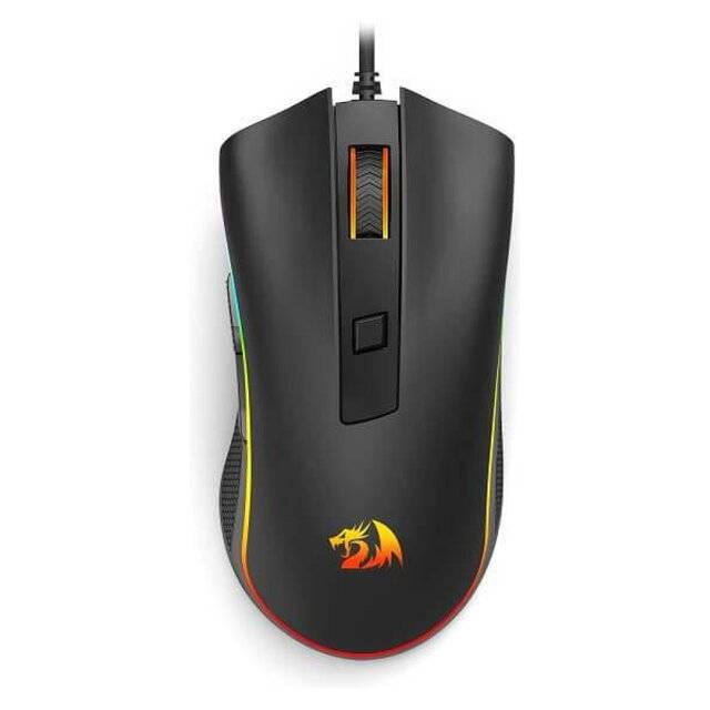 Redragon Cypher M611 Wired Gaming Mouse RGB 12800 DPI - 5