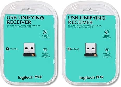 محول Logitech Unifying USB-A أسود - 9