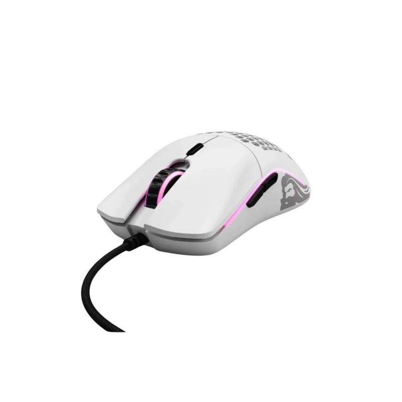 ماوس Glorious Model O Eternal 12000 DPI سلكي RGB أبيض - 5