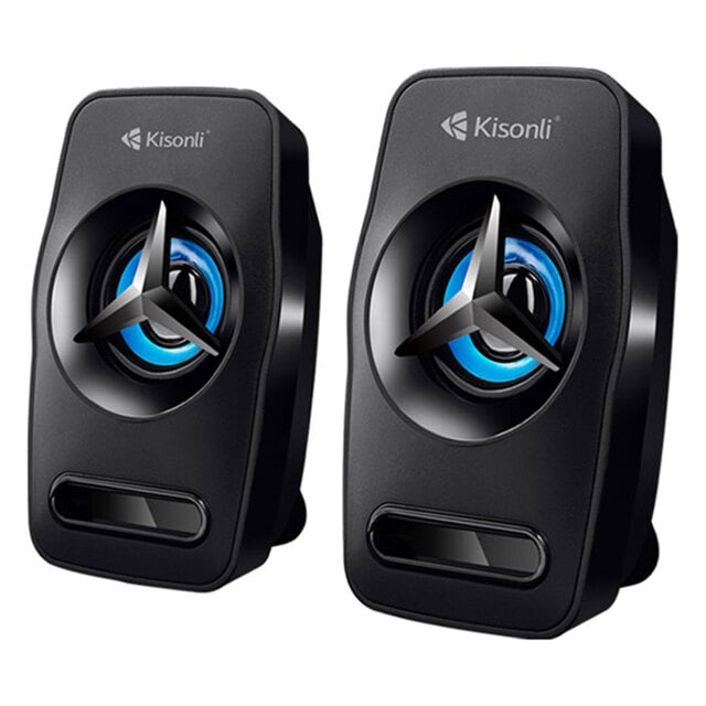 Kisonli L-3030 3W USB Multimedia Speakers - 2