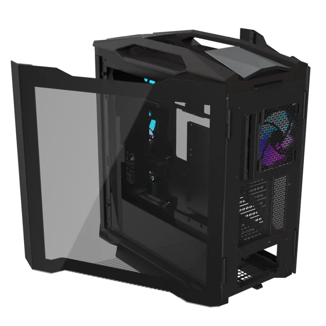 كيس Gigabyte AC601G Mid-Tower ATX أسود شبكي بزجاج مقوى ومراوح ARGB - 10