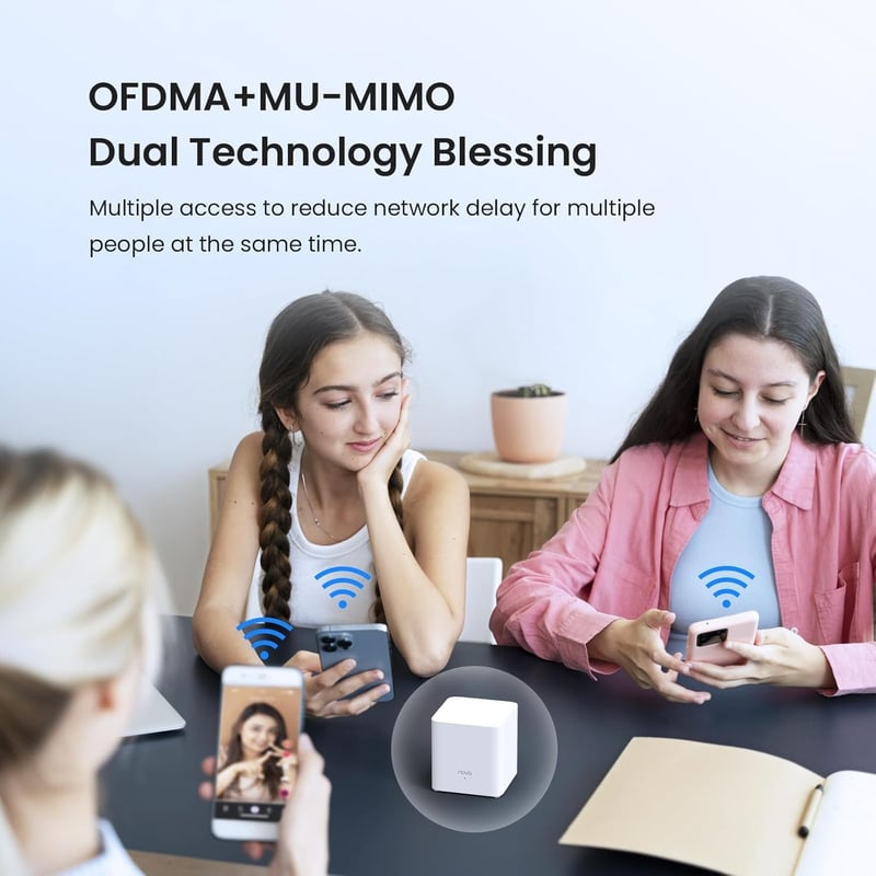 Tenda Nova EX3 AX1500 Whole Home Mesh Wi-Fi 6 System (3-Pack) - 9