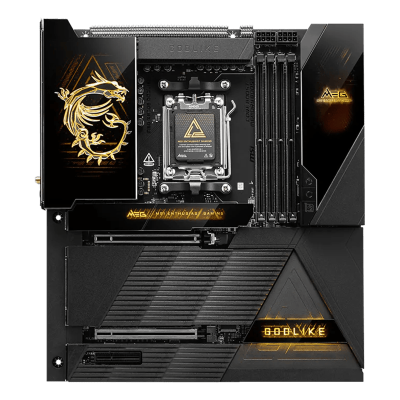 MSI MEG X870E Godlike E-ATX Motherboard AM5 DDR5 Black - 13