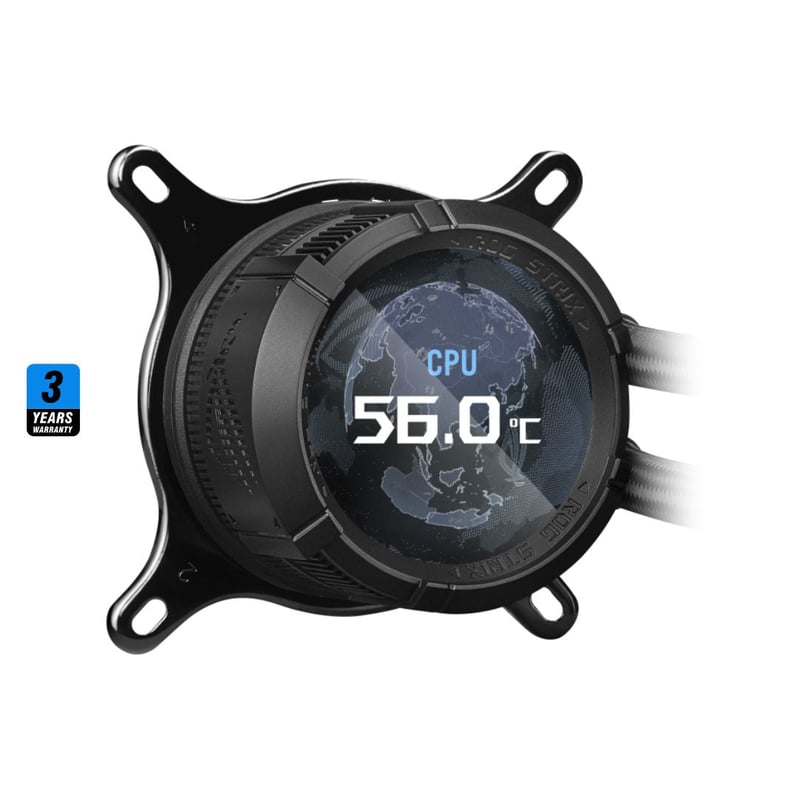 ASUS ROG Strix AIO Liquid Cooler 360mm ARGB Black - 3