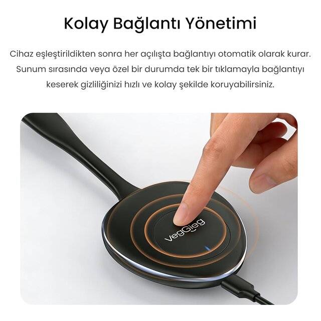 محول VegGieg V-Z1 4K لاسلكي HDMI - 3