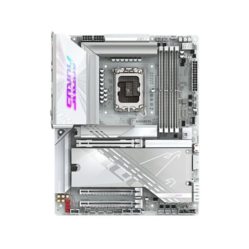 لوحة أم Gigabyte Z890 AORUS PRO ICE مقبس LGA1851 ATX واي فاي 7 - 2