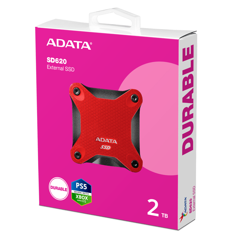 هارد خارجي ADATA SD620 512GB USB 3.2 Rugged أزرق - 25