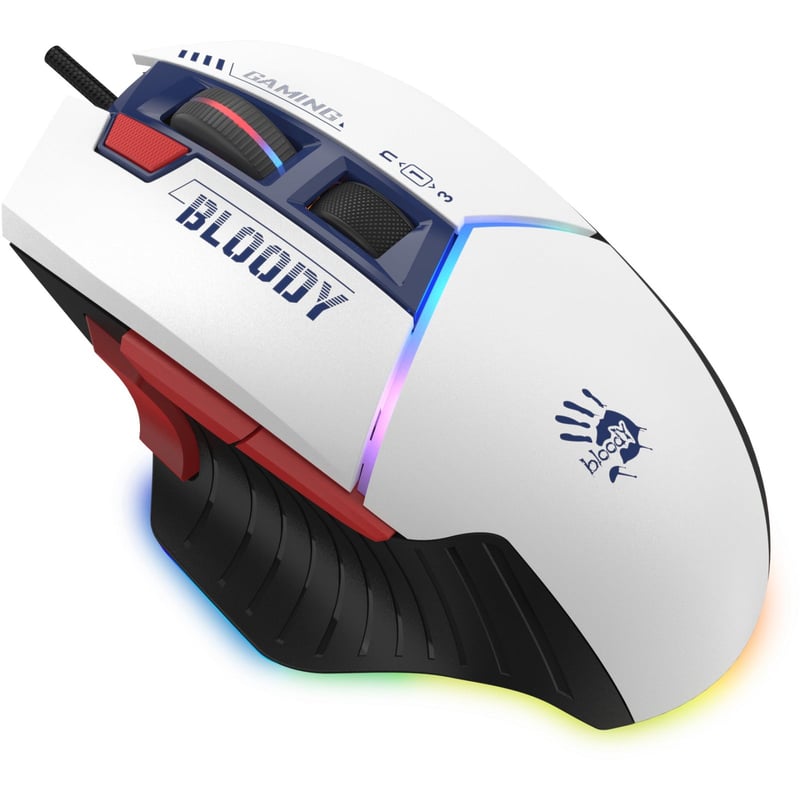 ماوس Bloody W95 Max Sports 12000 DPI سلكي RGB أصفر - 6