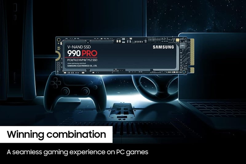 SSD Samsung 990 Pro 4TB NVMe M.2 - 6
