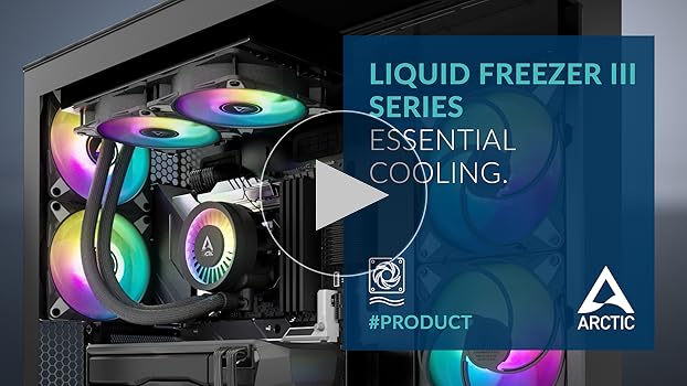 ARCTIC Liquid Freezer III 240 A-RGB AIO Liquid Cooler Black - 6