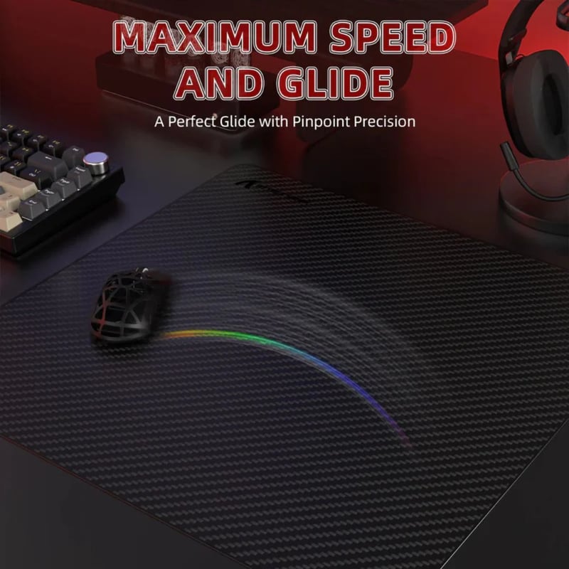 ATTACK SHARK CM04 XL eSport Gaming Mousepad - Eclipse Black - 2