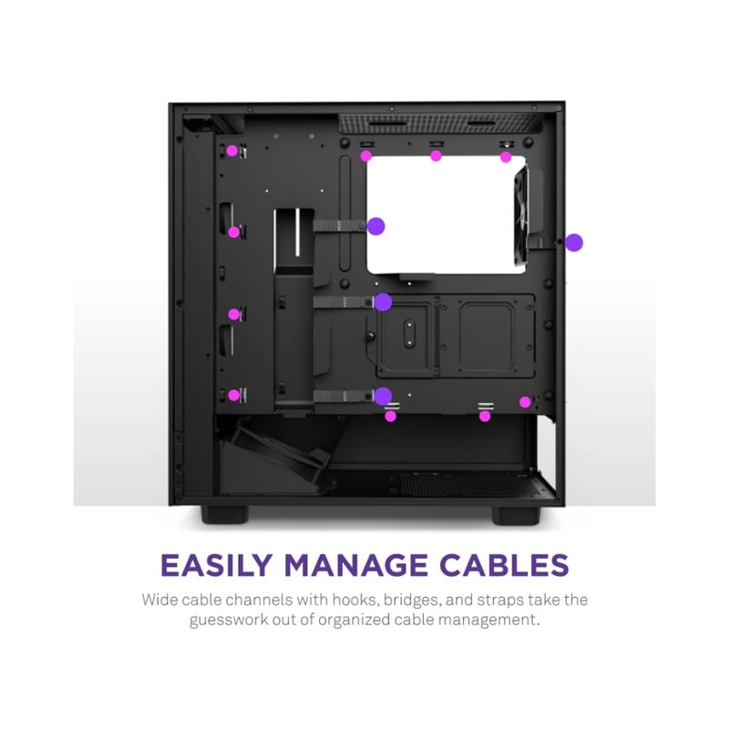 كيس NZXT H5 Flow Mid-Tower ATX RGB - 12