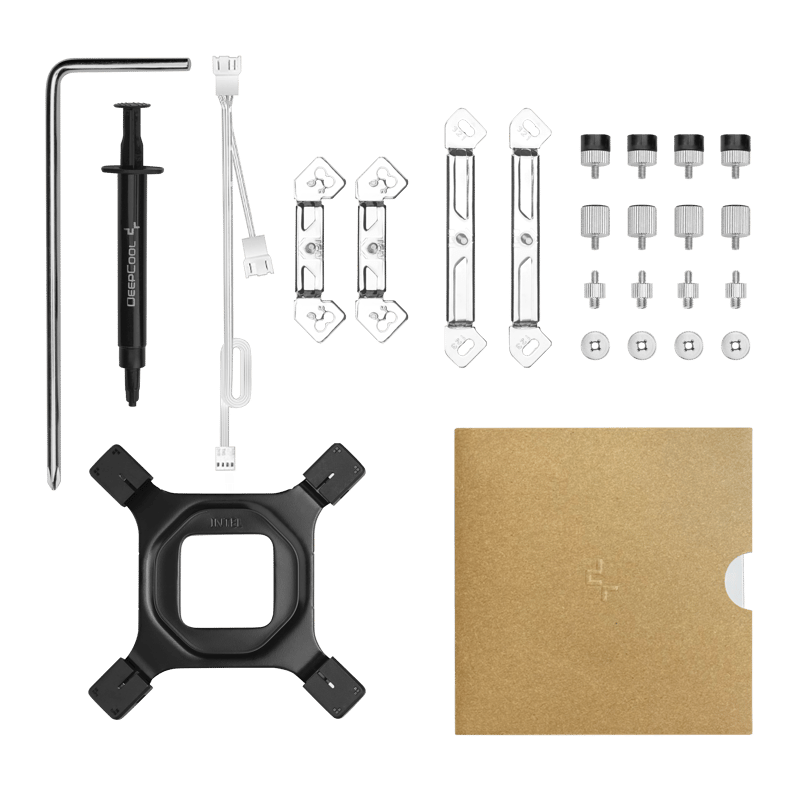 DeepCool AK620 Dual-Tower CPU Cooler 260W TDP White - 9