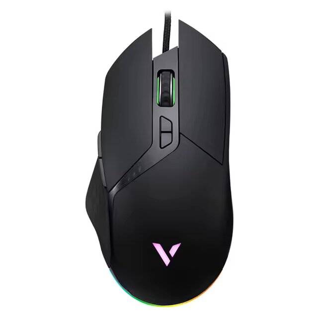 ماوس Rapoo VT300 6200 DPI سلكي RGB أسود - 1
