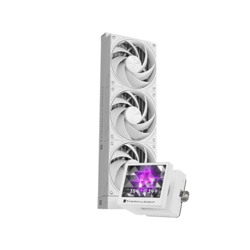 مبرد Thermalright Stream Vision 360mm AIO سائل أبيض - 1