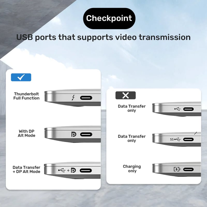 محول UNITEK USB-C إلى HDMI 4K@60Hz HDMI 2.0b - 10