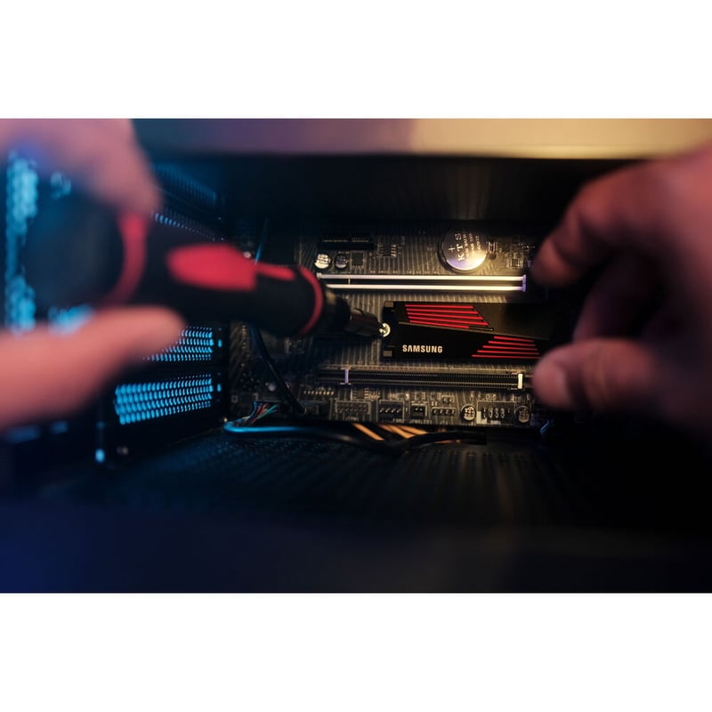 SSD Samsung 990 Pro 1TB NVMe M.2 PCIe 4.0 مع Heatsink - 12