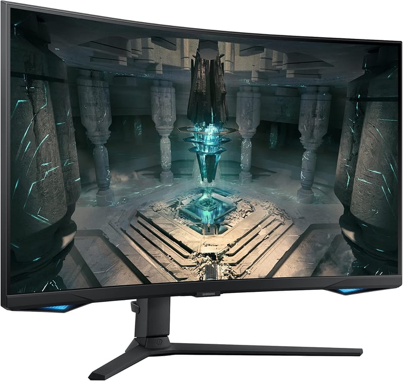Samsung Odyssey G6 27" QHD 240Hz VA Curved Smart Gaming Monitor - 3