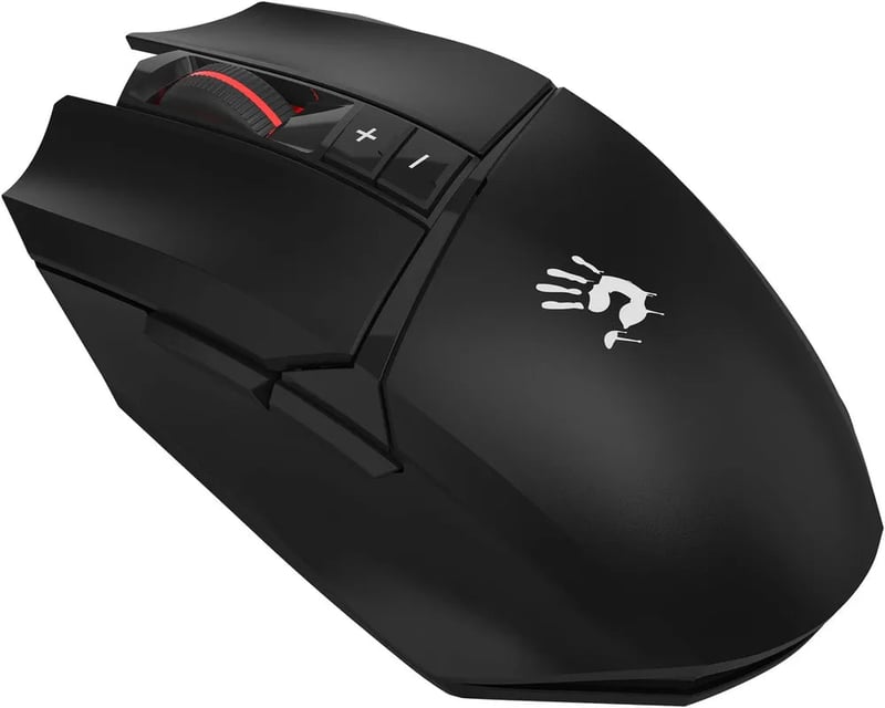 ماوس Bloody R36 Ultra 12000 DPI Dual-Mode RGB أسود - 4