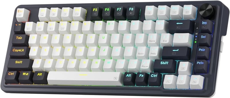 Redragon K673GG RGB Pro 75% Gasket Mechanical Keyboard Dual-Mode - 1