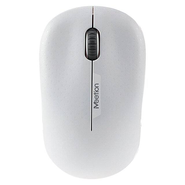 Meetion R545 1600 DPI Wireless Office Mouse White - 1