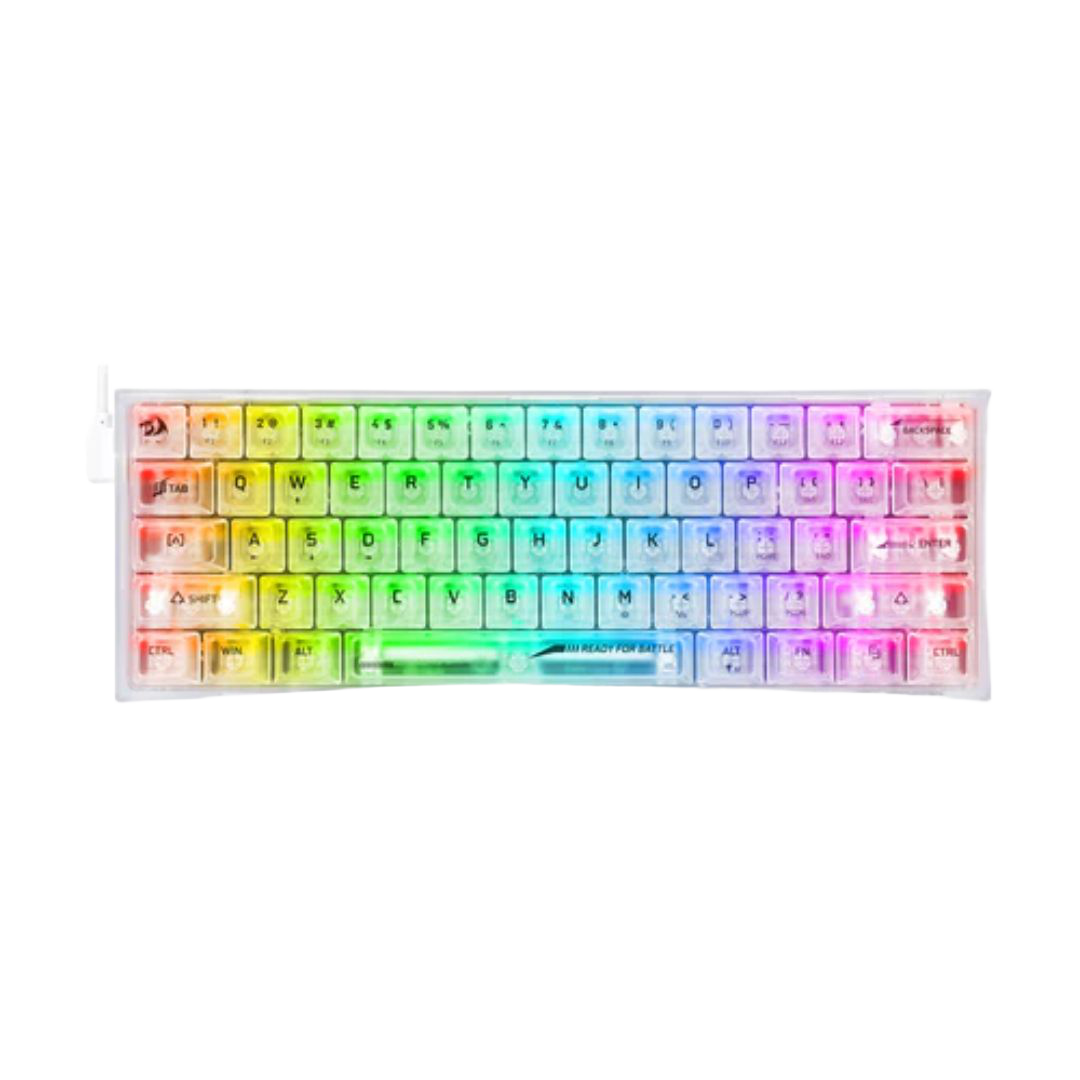 Redragon K617CT Fizz 60% Wired Mechanical Gaming Keyboard RGB - 1