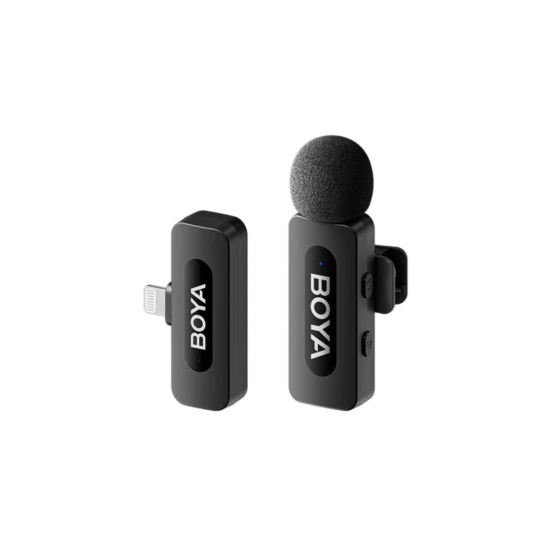 BOYA BY-V10 Wireless Omnidirectional Microphone Black - 1