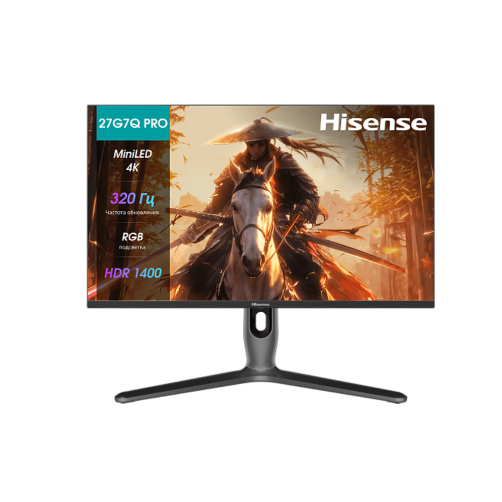 Hisense 27G7Q Pro 27″ 3840x2160 320Hz IPS Gaming Monitor Gray - 1