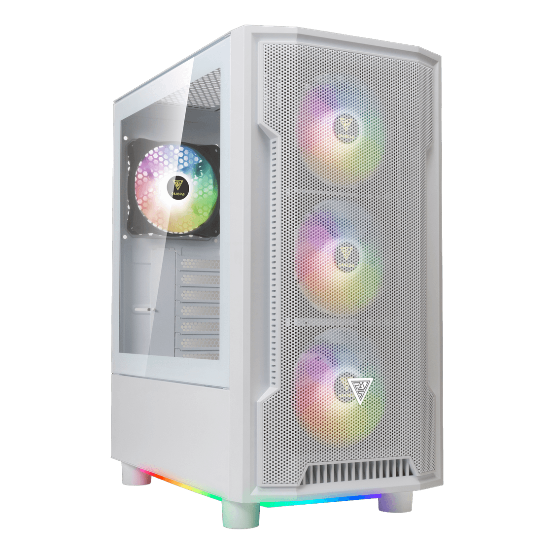 Gamdias Athena M6 Lite Mid-Tower ATX Case White - 1