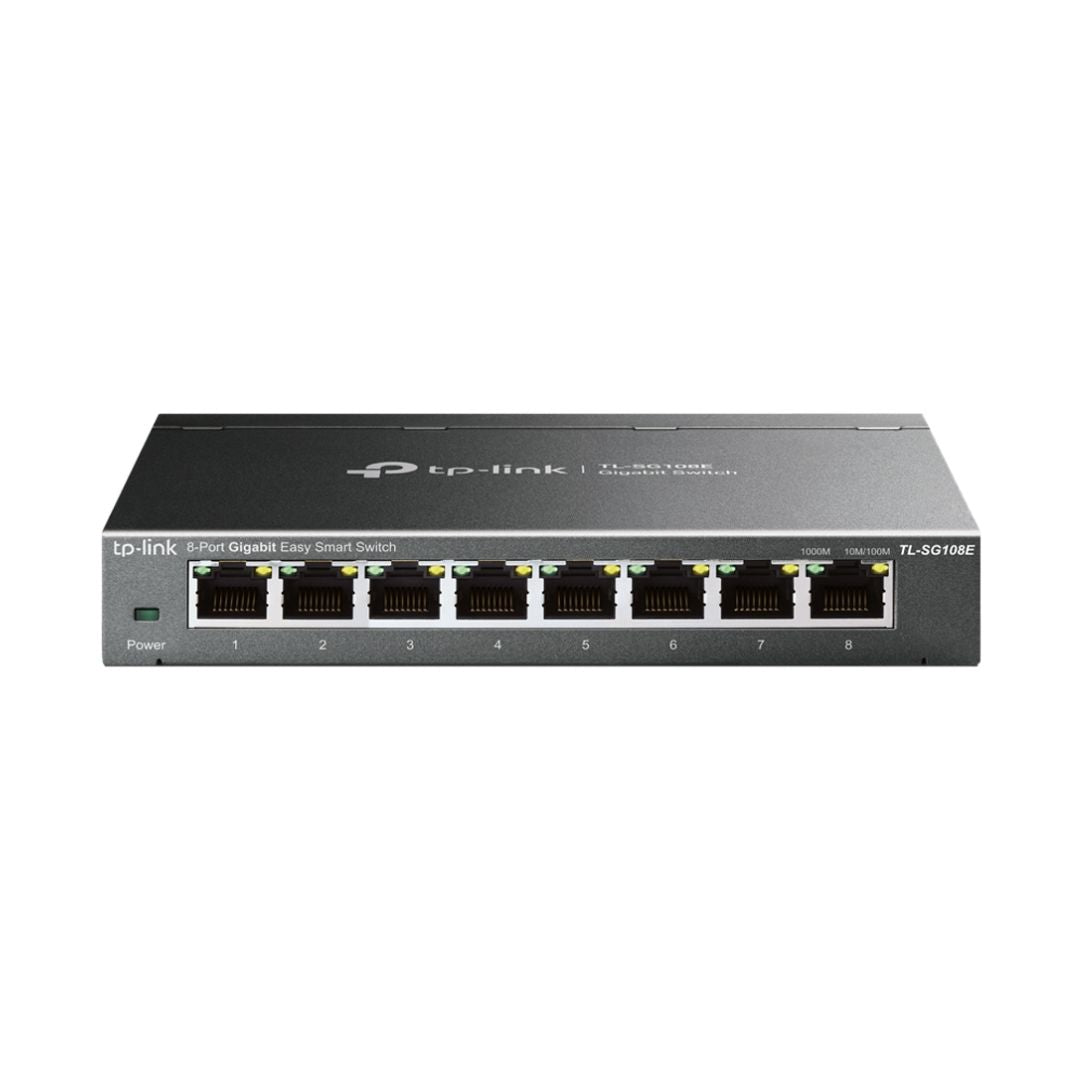 سويتش TP-Link TL-SG108E 8-Port 1Gbps جيجابت - 1