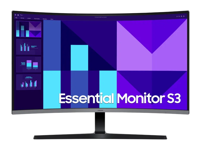 Samsung S3 LS32D392GAMXUE 32″ 1920x1080 100Hz VA Gaming Monitor - 1