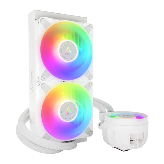 Arctic Liquid Freezer III 240 A-RGB AIO Liquid Cooler White - 1