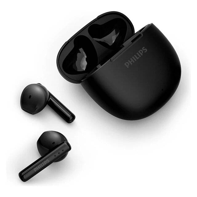 Philips 1000 Series TAT1139BK True Wireless Earbuds Bluetooth 5.4 6H 13mm Driver IPX4 Black - 1