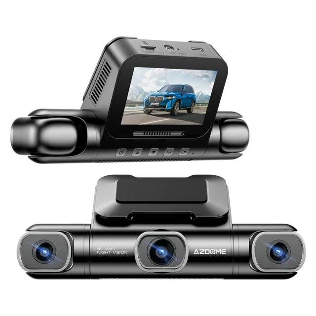 AZDOME M660 4K 4-Channel Dashcam 128GB 5G WiFi - 1