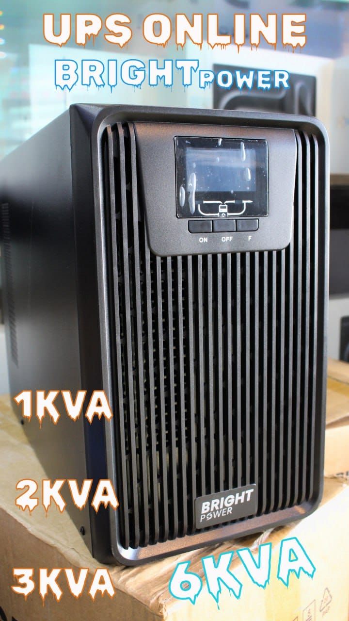 يو بي إس Bright Power Online 6KVA 12V 16 Battery Backup - 1