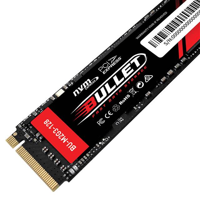 Bullet 128GB NVMe M.2 Internal SSD - 1