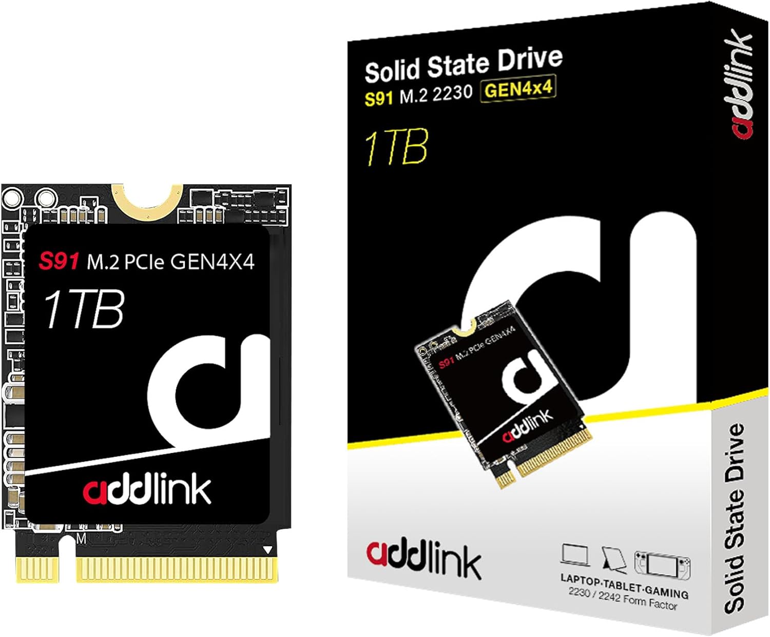 Addlink S91 1TB NVMe M.2 SSD - 1