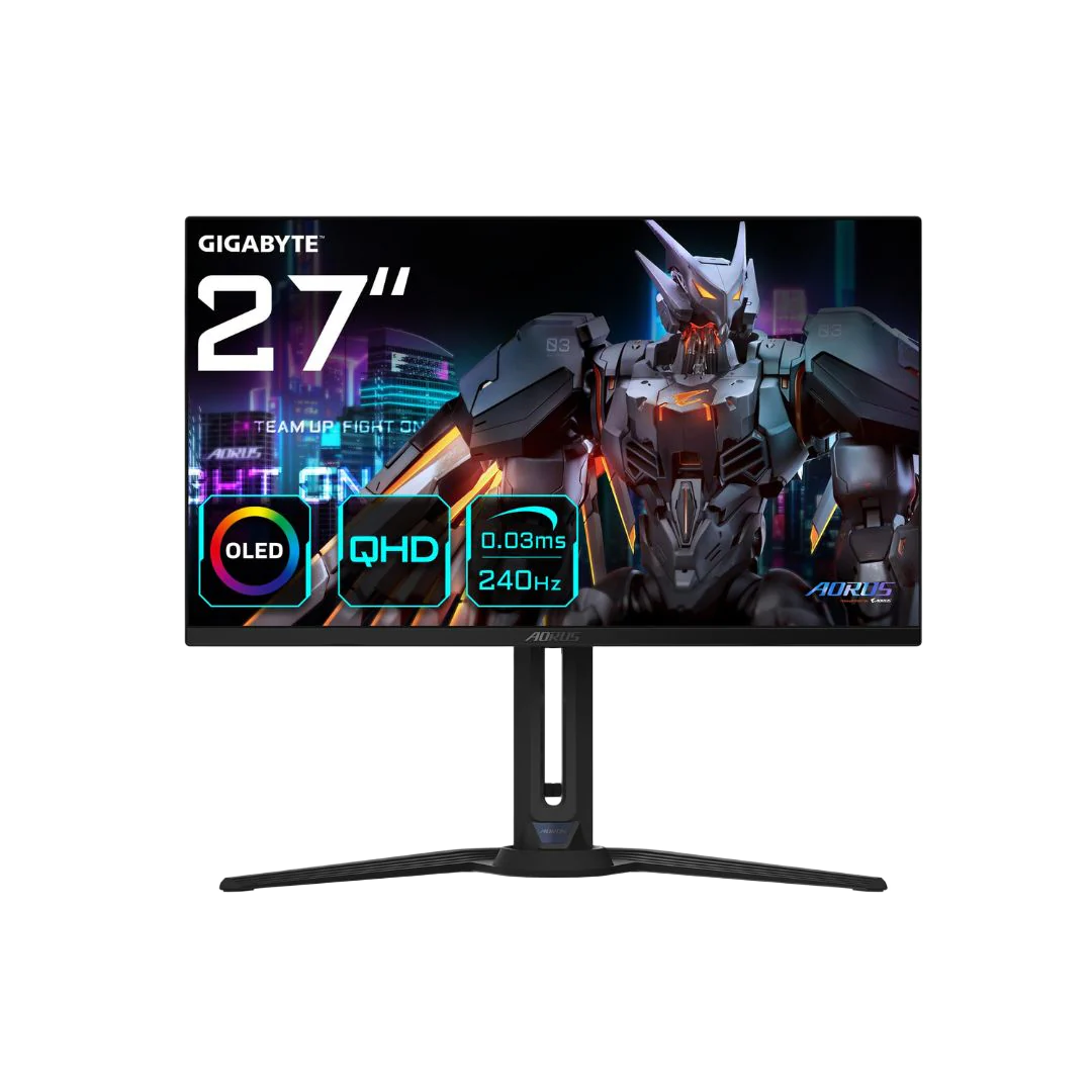 Gigabyte AORUS FO27Q2 27" 1440p 240Hz QD-OLED Gaming Monitor - 1