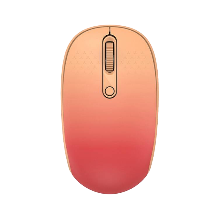 FUDE E370 Wireless Mouse 2400 DPI Red-Yellow - 1