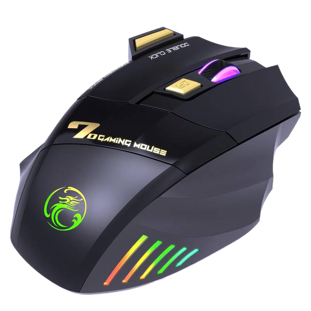 iMice GW-X7 Wired Gaming Mouse 3200 DPI RGB - 1